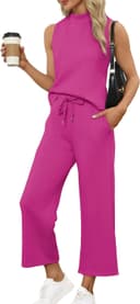 Thumbnail 3 de SAMPEEL Two Piece Summer Set crop pants 👗