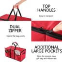 Thumbnail 3 de Sattiyrch Christmas Ornament Storage Box with 128 Slots 🎄