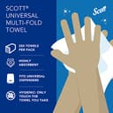 Thumbnail 9 de Scott Professional Universal Multifold Paper Towels 3000 sheets 🧻