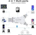 Thumbnail 1 de SD Card Reader 4-in-1 for iPhone and Android 📷