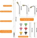 Thumbnail 5 de Sealegend 8FT Pressure Washer Extension Wand 4000 PSI 🧰