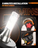 Thumbnail 5 de SEALIGHT H4/9003/HB2 Bulbs 36000LM Daylight White 6000K ⌚