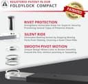 Thumbnail 2 de Seatylock FoldyLock compact folding bike lock 🚲