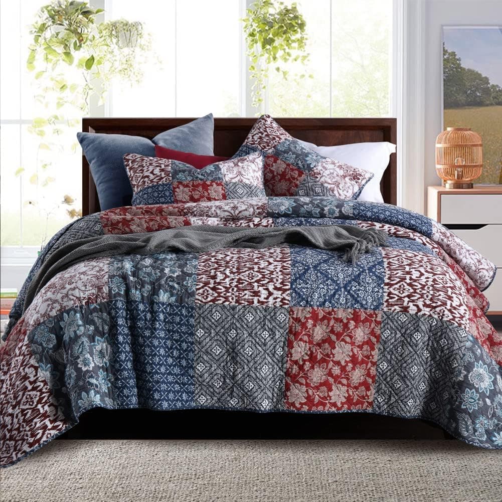 Secgo Queen Comforter Set 90×98 Inch Bedding 🛏️
