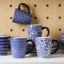 Thumbnail 3 de Selamica 30-Piece Ceramic Dinnerware Set, Vintage Blue 🍽️