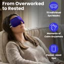 Thumbnail 6 de Self Heating Warm Compress Steam Eye Mask 15-pack 🧴