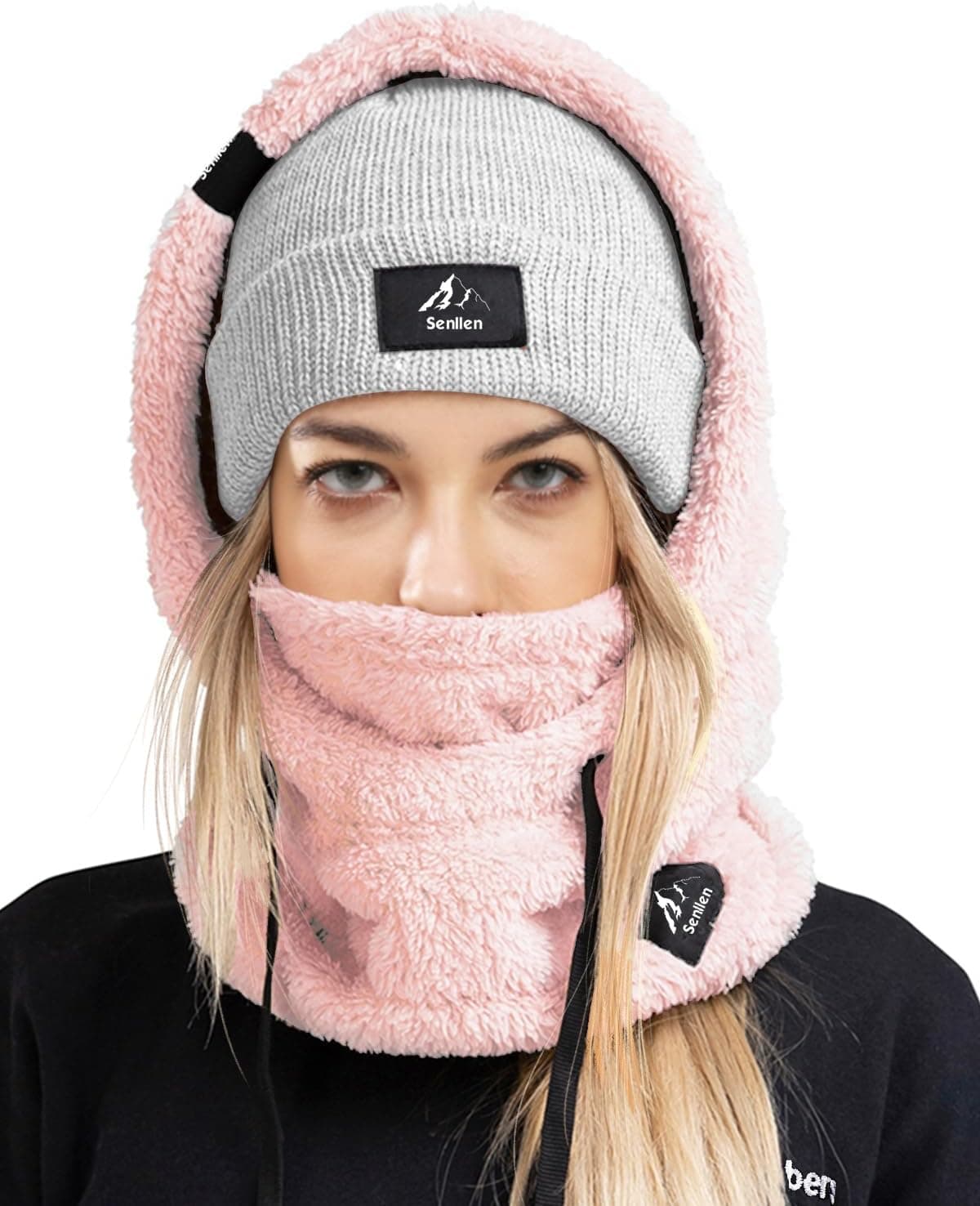 Senllen Balaclava Cold Weather Fleece Ski Mask 🧣