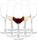 Thumbnail principal de SHYRC Wine Glasses Set 12 oz clear stemware 🍷