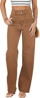 Thumbnail 1 de Sidefeel Zimbaplatinum High-Waist Straight Jeans 👖