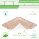 Thumbnail 4 de Silicone Foam Wound Bandage 6x6, 10 Packs ⚙️