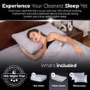 Thumbnail 5 de Silvery Silver Infused Bed Sheets Set, 3X Fresh 🛏️