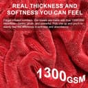 Thumbnail 3 de Singrune 2 Pack XL 24"x36" Drying Towel 🚗