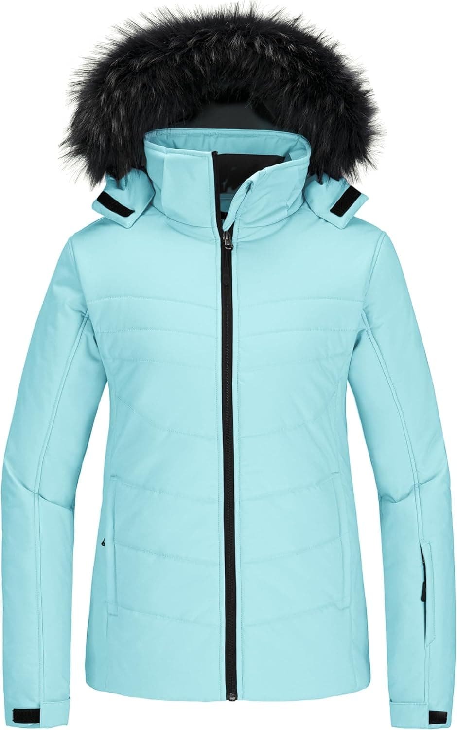 Skieer Women's Waterproof Ski Jacket Warm Puffer Coat 🎿
