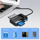 Thumbnail 6 de SmartQ C368 USB 3.0 Card Reader for SD, CF, MS 📷