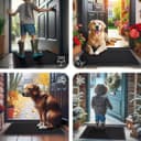 Thumbnail 6 de Smiry Front Door Mat 35x23 Inch doormat 🧼