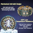 Thumbnail 3 de Snow Chains Adjustable Tire Chains for 225–285mm 🚗