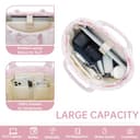 Thumbnail 2 de Soewten Quilted Women's Zipper Bag small travel tote 👜