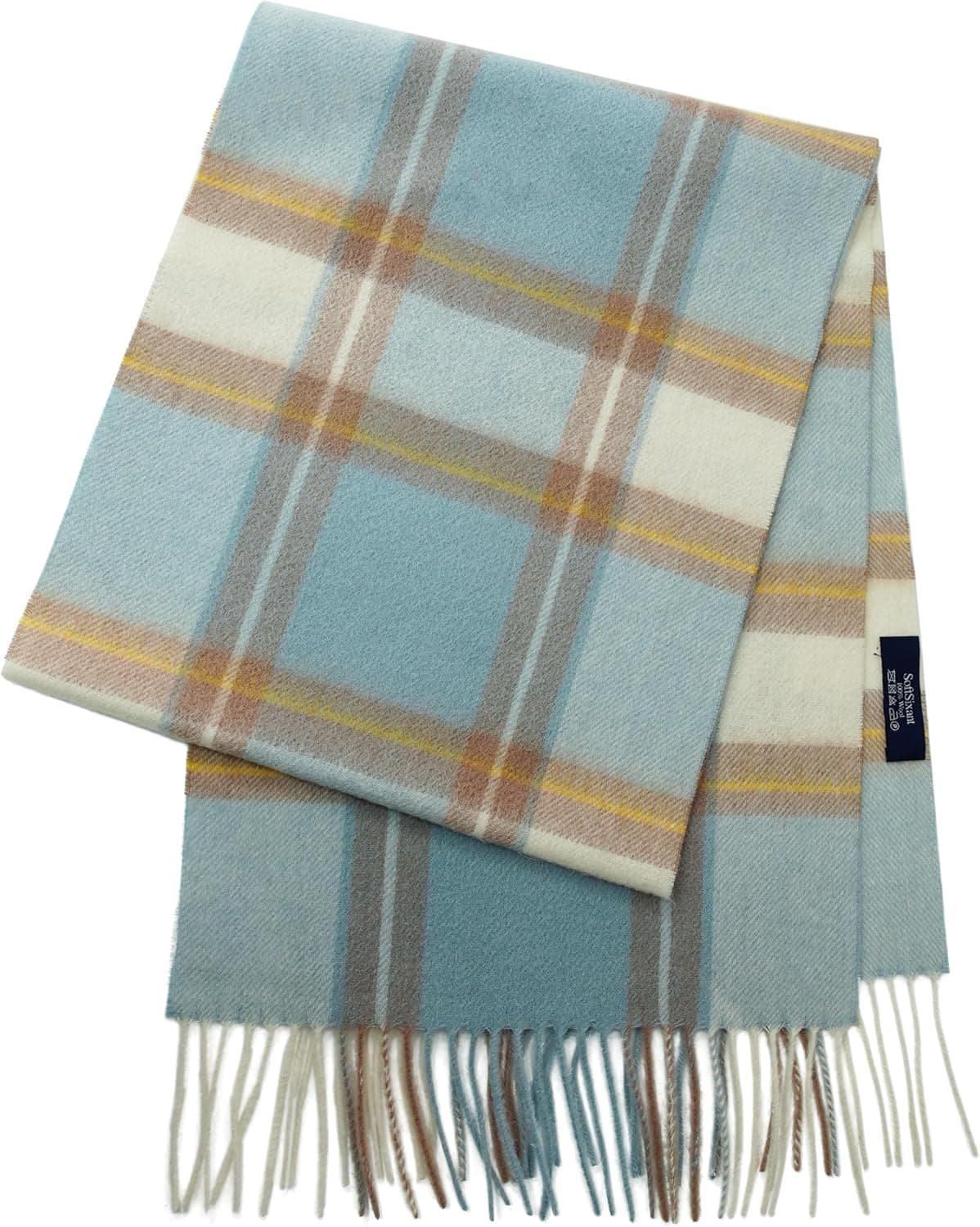 SoftSixant Cold Weather Wool Scarf 70.8" 🧣