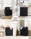 Thumbnail 5 de SOLEDI Double Laundry Hamper with Lid 🧺