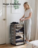 Thumbnail 2 de SOLEDI Laundry Hamper 100L collapsible basket 🧺