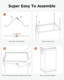 Thumbnail 6 de SOLEDI Laundry Hamper 100L collapsible basket 🧺