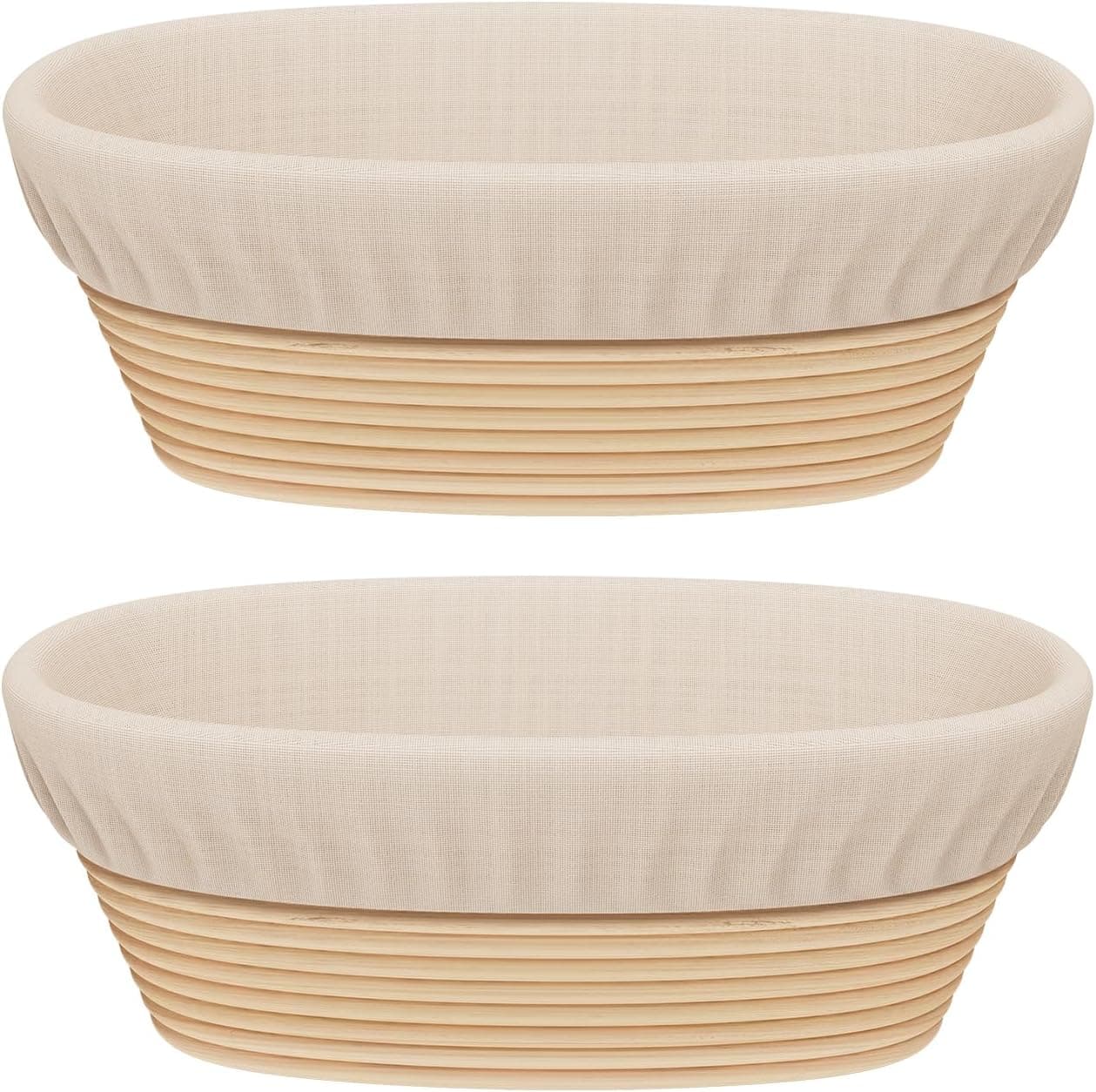 Sondiko Oval Sourdough Proofing Basket 2-pack 🥖