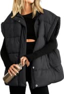 Thumbnail 1 de Songling Oversized Puffer Vest Women’s Quilted Warm Coat 🧥