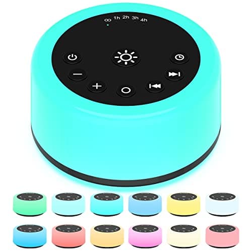 Soother Sleep Sound Machine 30 Sounds Night Light 💤