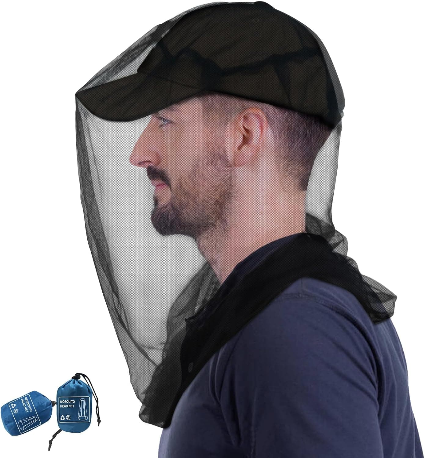 South to East Premium Mosquito Head Net 2-pack 🐝