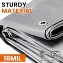 Thumbnail 1 de SpacEver 10x10 FT Tarp Waterproof 16 Mil Tarps 📦