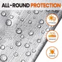 Thumbnail 2 de SpacEver 10x10 FT Tarp Waterproof 16 Mil Tarps 📦