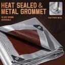 Thumbnail 4 de SpacEver 10x12 FT 16 mil waterproof tarp 🏕️