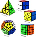 Thumbnail 2 de Speed Cube Set 5-Pack puzzle cubes 🧩