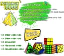 Thumbnail 3 de Speed Cube Set 5-Pack puzzle cubes 🧩