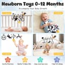 Thumbnail 2 de Spiral Car Seat Baby Toys High-Contrast 0-6 Months 🧸