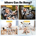 Thumbnail 3 de Spiral Car Seat Baby Toys High-Contrast 0-6 Months 🧸