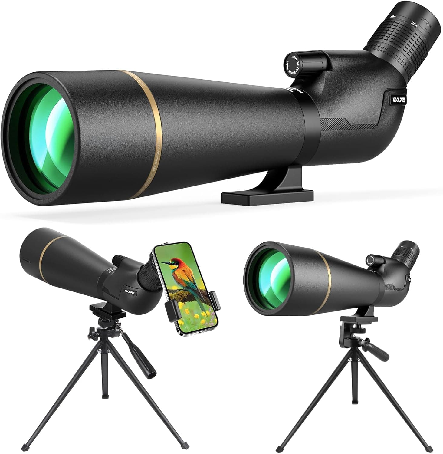 Spotting Scope 25-75x85 with Phone Adapter 🔭