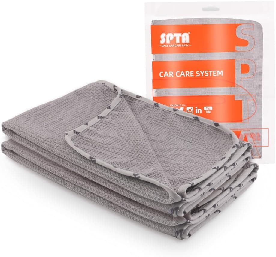 SPTA Microfiber Drying Towel 380 GSM, 25.2x34.3 in 📷