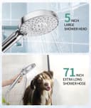 Thumbnail 5 de SR SUN RISE Filtered Shower Head 4-Filter 🚿