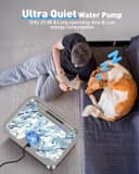 Thumbnail 6 de Stainless Steel Dog Water Fountain 3 Gallon 🐶