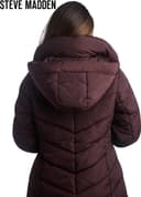 Thumbnail 6 de Steve Madden Long Puffer Coat heavyweight insulated parka 🧥