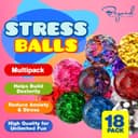 Thumbnail 1 de Stress Balls for Adults 18-Pack XL fidget balls 🧸