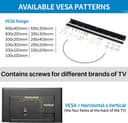 Thumbnail 2 de Studless Drywall TV Mount Max VESA 400x400 📺