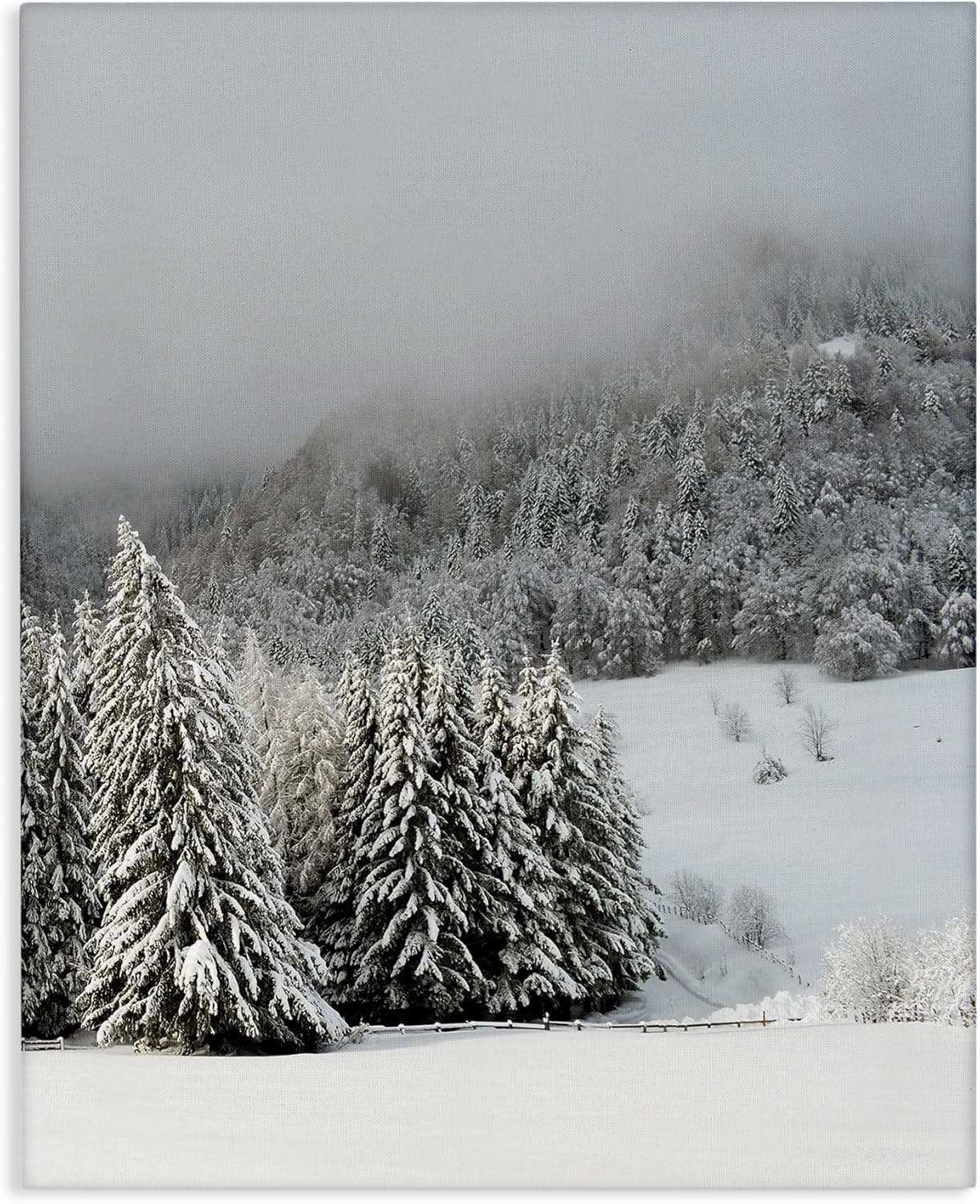 Stupell Industries Winter Snowscape Canvas Wall Art 🖼️