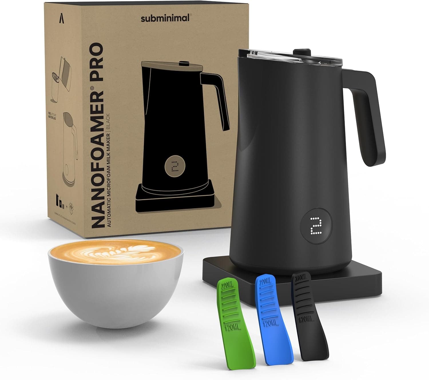 Subminimal NanoFoamer Pro Gen-2 milk frother ☕