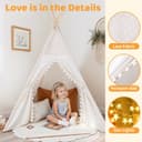 Thumbnail 1 de Sumbababy Kids Teepee Tent 1-Light Indoor Play Tent 🏕️