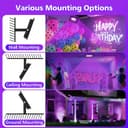 Thumbnail 3 de T-SUN 100W LED Black Light Flood Light for Glow Parties 🎯