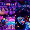 Thumbnail 5 de T-SUN 100W LED Black Light Flood Light for Glow Parties 🎯