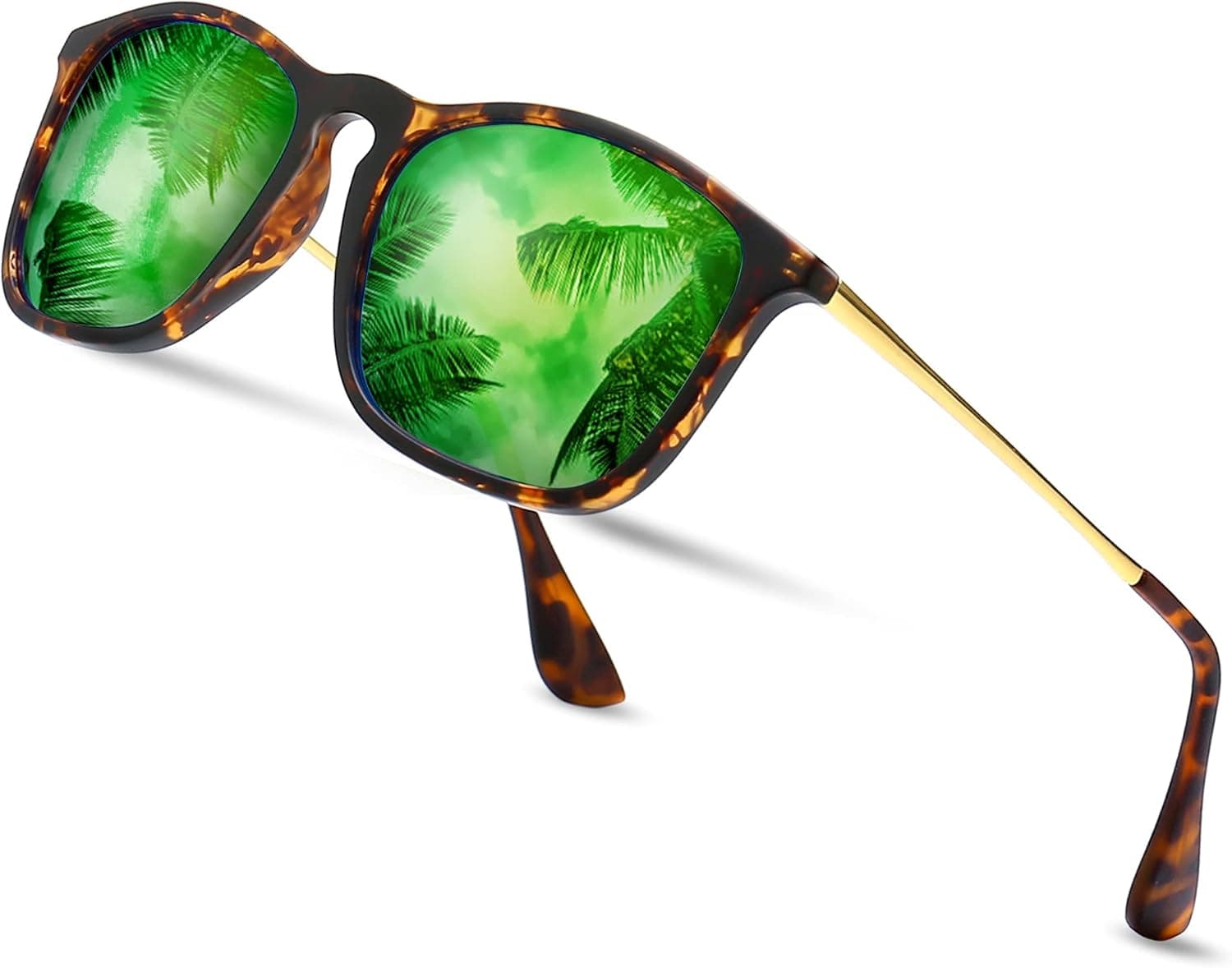 SUNGAIT Fashion Retro Square Sunglasses UV400 😎