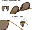 Thumbnail 5 de SUNGAIT Fashion Retro Square Sunglasses UV400 😎